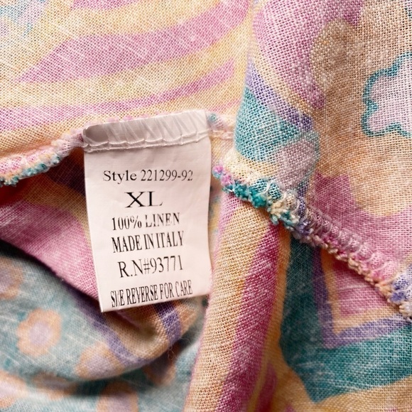 Vasna Multicolored Midi Flutter Sleeve Collar Sundress - Picture 9 of 16